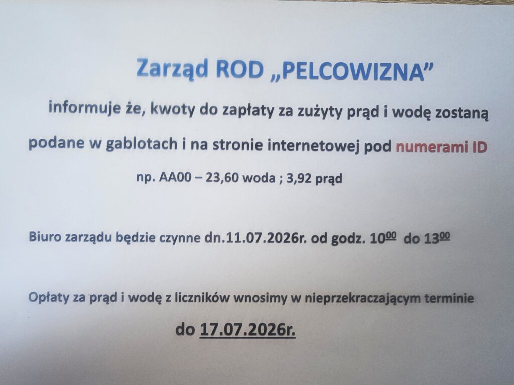 prad woda